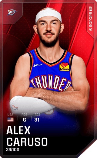 Alex Caruso - rare