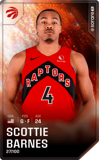 Scottie Barnes - rare