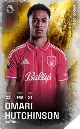 Omari Hutchinson - limited