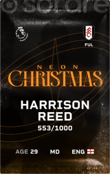 Harrison Reed - limited