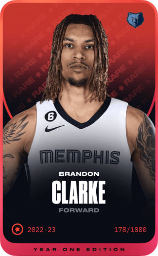 Brandon Clarke - rare
