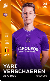 Yari Verschaeren - limited