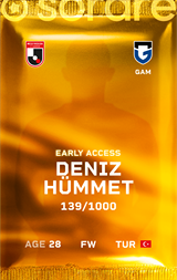 Deniz Hümmet - limited