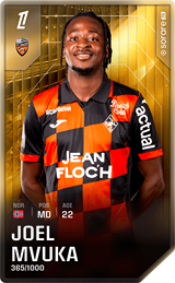 Joel Mvuka - limited