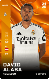 David Alaba - limited
