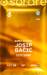 Josip Gačić - limited