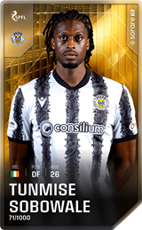 T. Sobowale - limited