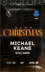 Michael Keane - limited