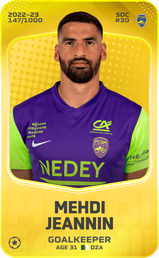 Mehdi Jeannin - limited