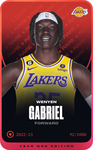 Wenyen Gabriel - rare