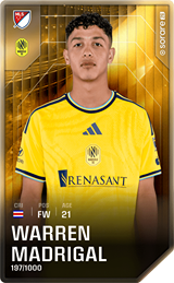 Warren Madrigal - limited