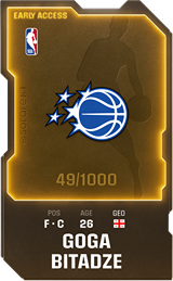 Goga Bitadze - limited