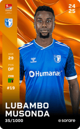 Lubambo Musonda - limited