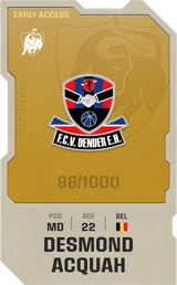 Desmond Acquah - limited