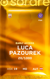 Luca Pazourek - limited