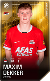 Maxim Dekker - limited