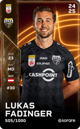 Lukas Fadinger - limited