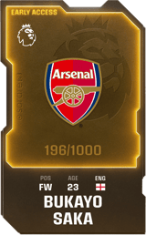 Bukayo Saka - limited