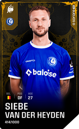 Siebe Van der Heyden - limited