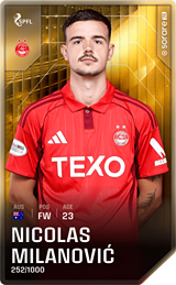 Nicolas Milanović - limited