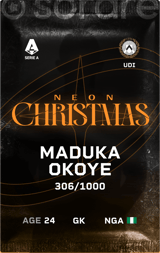 Maduka Okoye - limited
