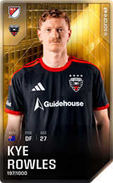 Kye Rowles - limited