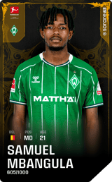 Samuel-Germain Mbangula - limited
