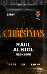 Albiol - limited