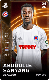 Abdoulie Sanyang - limited
