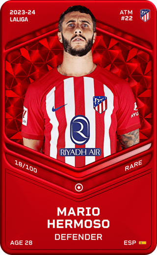 Mario Hermoso - rare