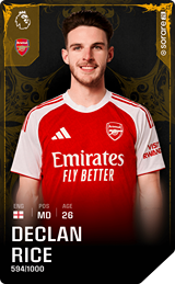Declan Rice - limited