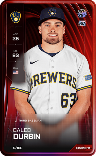 Caleb Durbin - rare