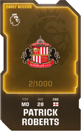 Patrick Roberts - limited