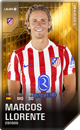 Marcos Llorente - limited