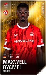 Maxwell Gyamfi - limited