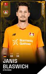 Janis Blaswich - limited