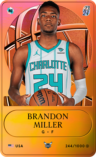 Brandon Miller - limited