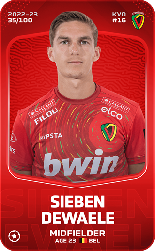 Sieben Dewaele - rare