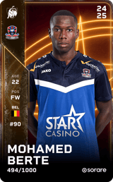 Mohamed Berte - limited