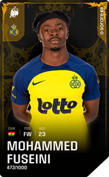 Mohammed Fuseini - limited