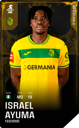 Israel Ayuma - limited