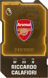 Riccardo Calafiori - limited