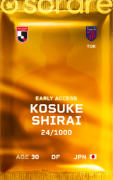 Kosuke Shirai - limited