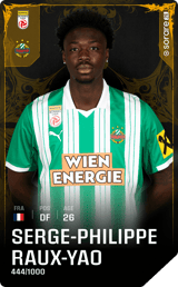 Serge-Philippe Raux-Yao - limited