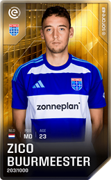 Zico Buurmeester - limited