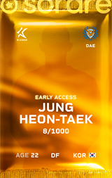 Jung Heon-Taek - limited