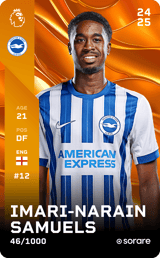 Imari-Narain Samuels - limited
