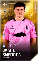 Jamie Sneddon - limited