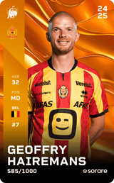 Geoffry Hairemans - limited
