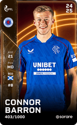 Connor Barron - limited